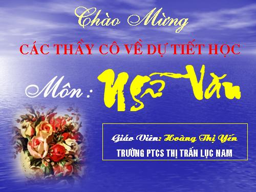 Bài 7. Tình thái từ