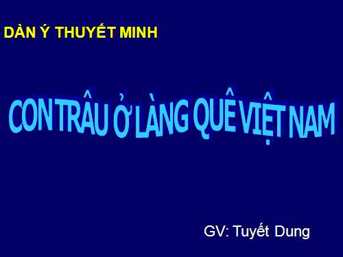 Bài 14. Luyện nói: Thuyết minh về một thứ đồ dùng