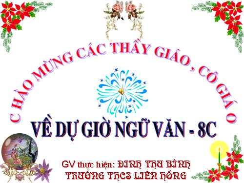 Bài 28. Lựa chọn trật tự từ trong câu