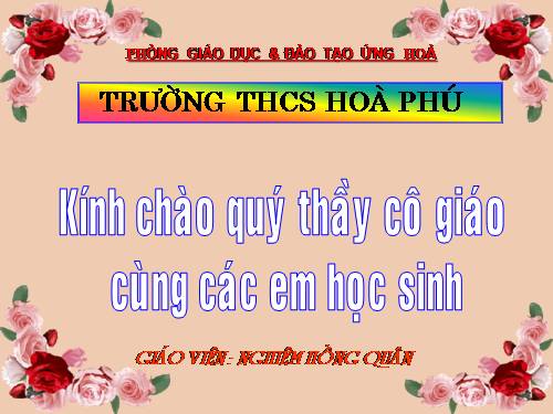 Bài 27. Hội thoại (tiếp theo)