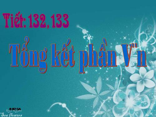Bài 31. Tổng kết phần Văn