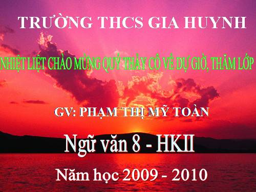 Bài 27. Hội thoại (tiếp theo)