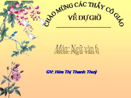 Bài 18. Câu nghi vấn