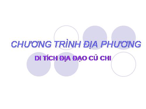 Bài 22. Chương trình địa phương (phần Tập làm văn)