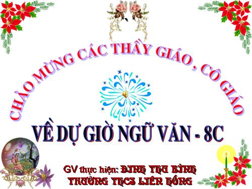 Bài 28. Lựa chọn trật tự từ trong câu