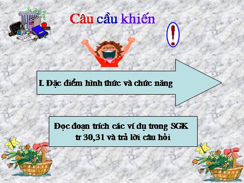 Bài 20. Câu cầu khiến