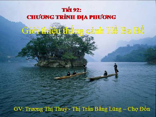 Bài 22. Chương trình địa phương (phần Tập làm văn)