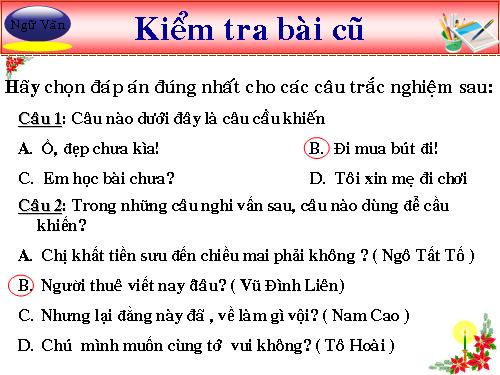 Bài 21. Câu cảm thán