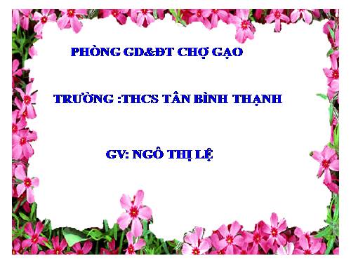 Bài 21. Câu trần thuật