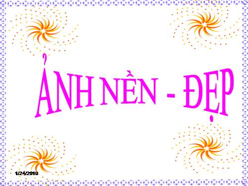 ẢNH NỀN - ĐẸP
