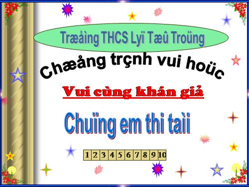 Chúng em vui học