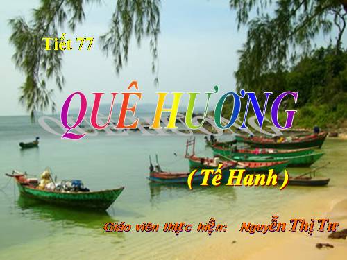 Bài 19. Quê hương