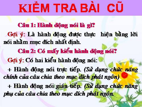 Bài 26. Hội thoại