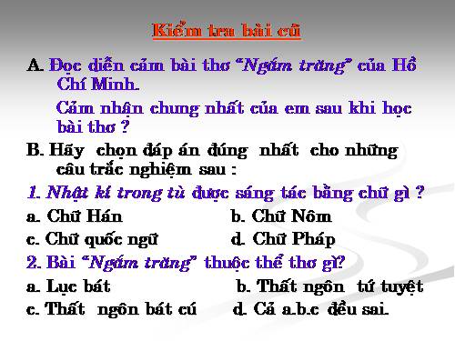 Bài 22. Chiếu dời đô (Thiên đô chiếu)