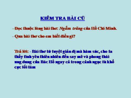 Bài 22. Chiếu dời đô (Thiên đô chiếu)
