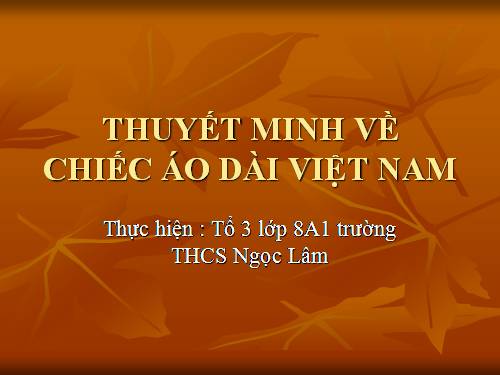 Bài 14. Luyện nói: Thuyết minh về một thứ đồ dùng