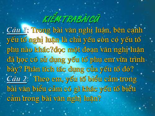 Bài 28. Tìm hiểu các yếu tố tự sự và miêu tả trong văn nghị luận