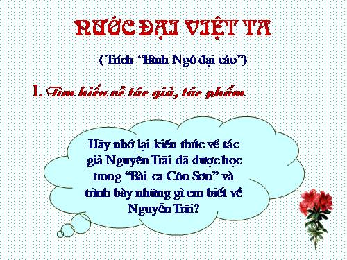 Bài 24. Nước Đại Việt ta