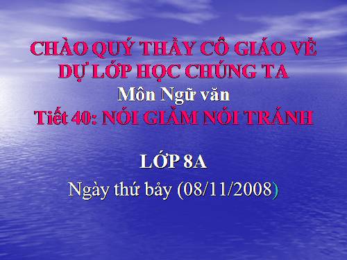 Bài 10. Nói giảm nói tránh