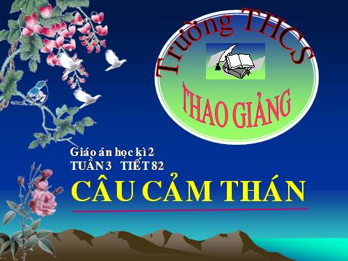 Bài 21. Câu cảm thán