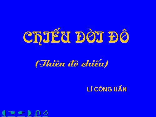 Bài 22. Chiếu dời đô (Thiên đô chiếu)