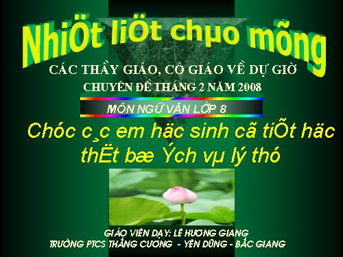 Bài 20. Tức cảnh Pác Bó