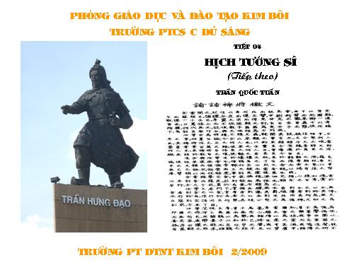 Bài 23. Hịch tướng sĩ