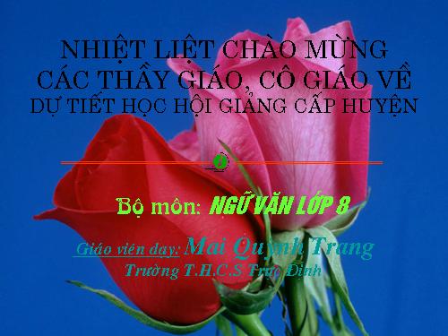 Bài 21. Câu cảm thán