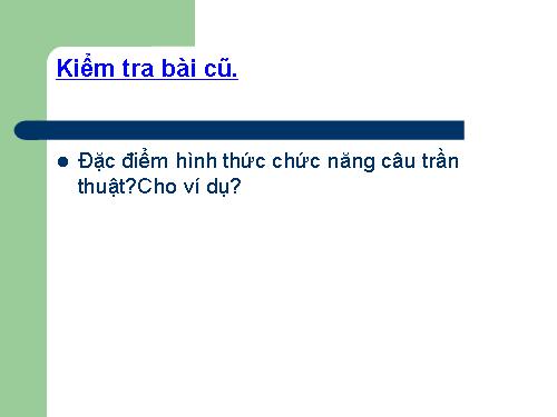 Bài 22. Câu phủ định