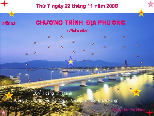 Bài 14. Chương trình địa phương (phần Văn)
