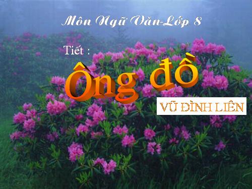 Bài 18. Ông đồ