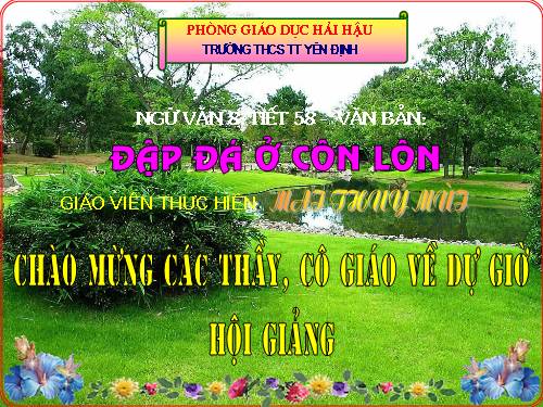 Bài 15. Đập đá ở Côn Lôn