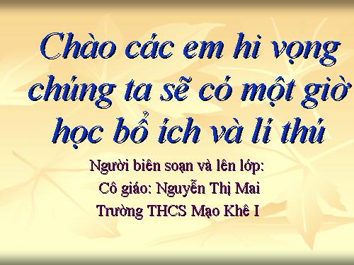 Bài 1. Cấp độ khái quát của nghĩa từ ngữ