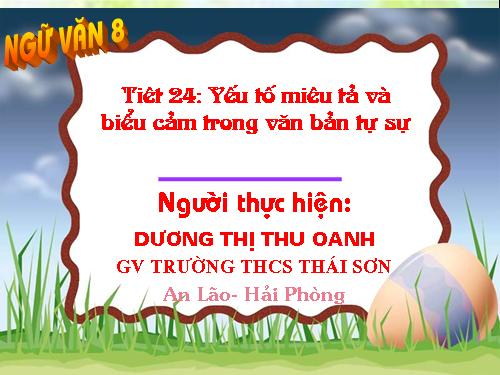 Bài 6. Miêu tả và biểu cảm trong văn bản tự sự