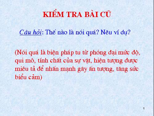 Bài 10. Nói giảm nói tránh