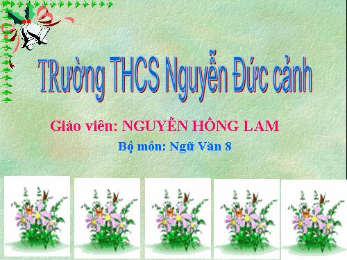 Bài 28. Lựa chọn trật tự từ trong câu