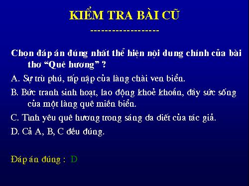 Bài 19. Khi con tu hú