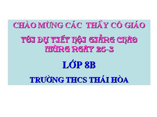 Bài 26. Thuế máu