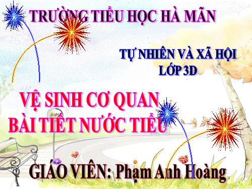 Bài 11. Vệ sinh cơ quan bài tiết nước tiểu