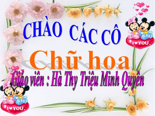 CHỮ HOA .HTTMQ