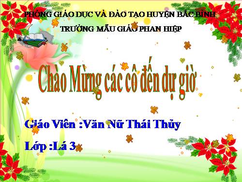 thơ cô dạy con -lớp lá