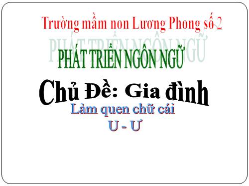 Lớp 5 tuổi.