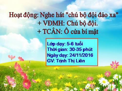 nghe hát chú bộ đội đảo xa