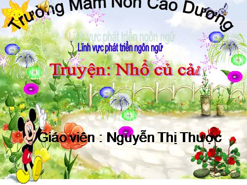 truyen nhổ củ cải - hồng