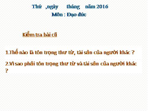 Bài 13 : tiết kiệm và bảo vệ nguồn nước