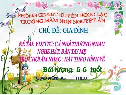 GIÁO ÁN AMM NHẠC 5-6 TUỔI