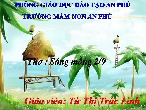 Thơ sáng mồng 2/9