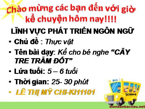 cay tre tram dot