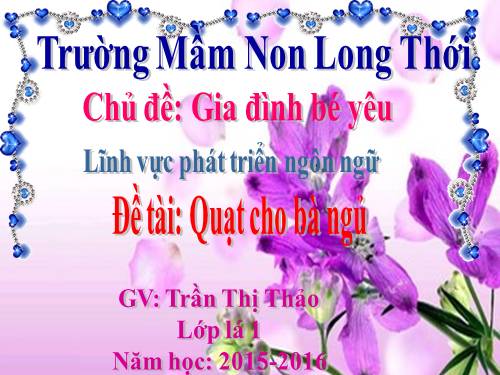 QUAT CHO BA NGU