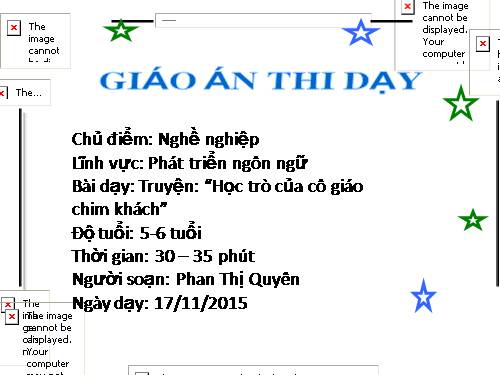 giáo án kể chuyện